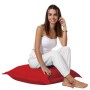 Garden Cushion Cushion Pouf 70x70 - Red Red
