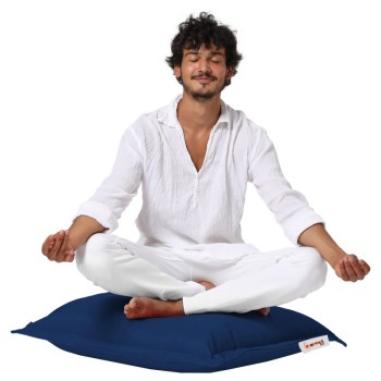 Garden Cushion Cushion Pouf 70x70 - Dark Blue Dark Blue