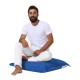 Garden Cushion Cushion Pouf 70x70 - Blue Blue Garden Cushion Cushion Pouf 70x70 - Blue Blue