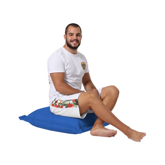 Garden Cushion Cushion Pouf 70x70 - Blue Blue Garden Cushion Cushion Pouf 70x70 - Blue Blue