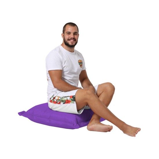 Garden Cushion Cushion Pouf 70x70 - Purple Purple Garden Cushion Cushion Pouf 70x70 - Purple Purple
