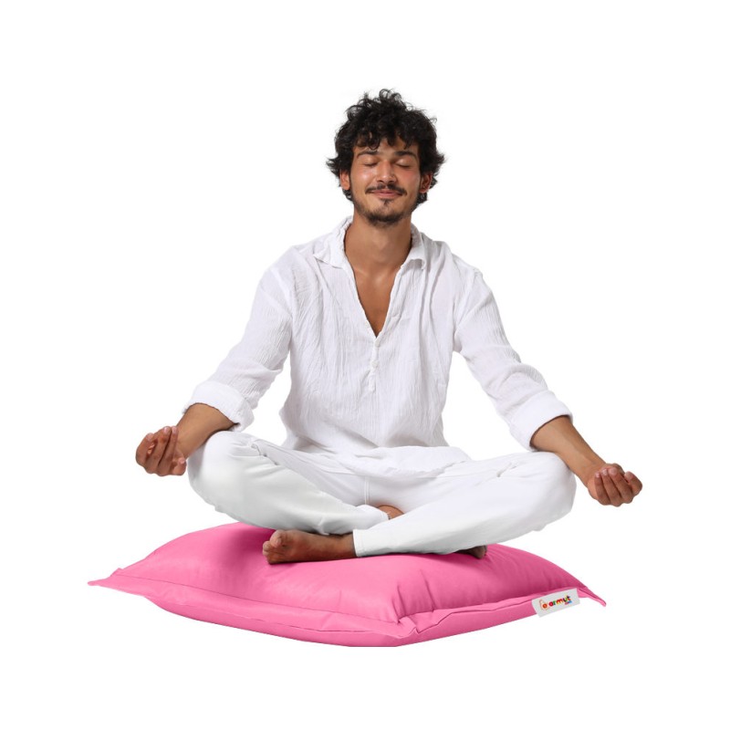 Garden Cushion Cushion Pouf 70x70 - Pink Pink