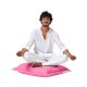 Garden Cushion Cushion Pouf 70x70 - Pink Pink Garden Cushion Cushion Pouf 70x70 - Pink Pink