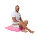 Garden Cushion Cushion Pouf 70x70 - Pink Pink Garden Cushion Cushion Pouf 70x70 - Pink Pink