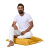 Garden Cushion Cushion Pouf 70x70 - Yellow Yellow