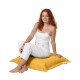 Garden Cushion Cushion Pouf 70x70 - Yellow Yellow
