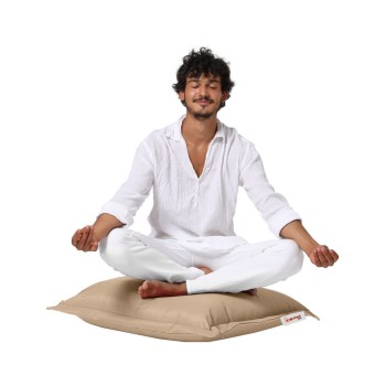 Garden Cushion Cushion Pouf 70x70 - Mink Mink