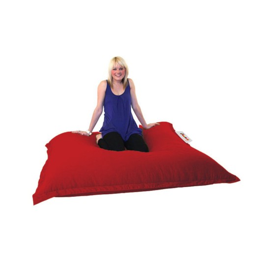 Atelier del Sofa Garden Bean Bag Cushion Pouf 100x100 - Red Red