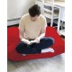 Atelier del Sofa Garden Bean Bag Cushion Pouf 100x100 - Red Red