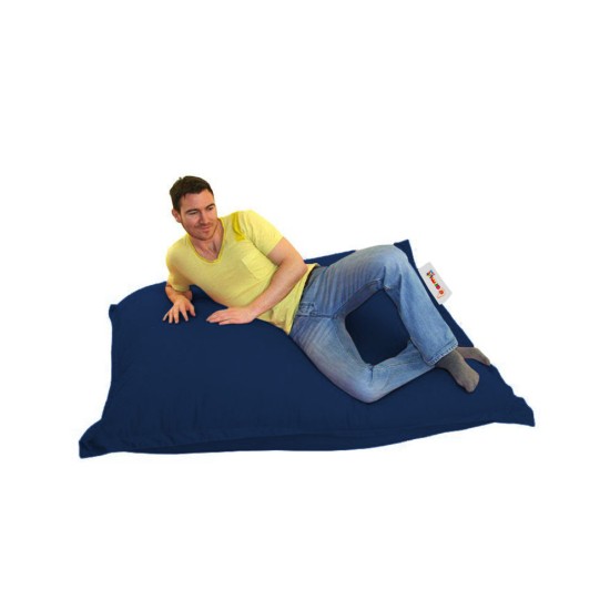 Garden Bean Bag Cushion Pouf 100x100 - Dark Blue Dark Blue Atelier del Sofa Garden Bean Bag Cushion Pouf 100x100 - Dark Blue Dark Blue