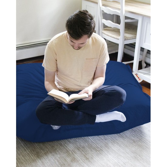 Garden Bean Bag Cushion Pouf 100x100 - Dark Blue Dark Blue Atelier del Sofa Garden Bean Bag Cushion Pouf 100x100 - Dark Blue Dark Blue