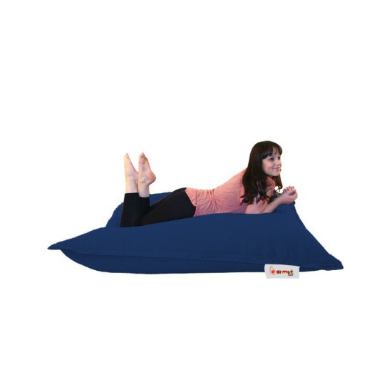 Garden Bean Bag Cushion Pouf 100x100 - Dark Blue Dark Blue Atelier del Sofa Garden Bean Bag Cushion Pouf 100x100 - Dark Blue Dark Blue