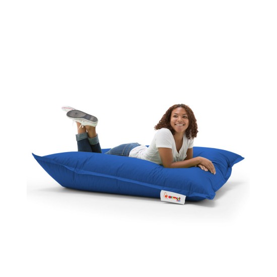 Garden Bean Bag Cushion Pouf 100x100 - Blue Blue Atelier del Sofa Garden Bean Bag Cushion Pouf 100x100 - Blue Blue
