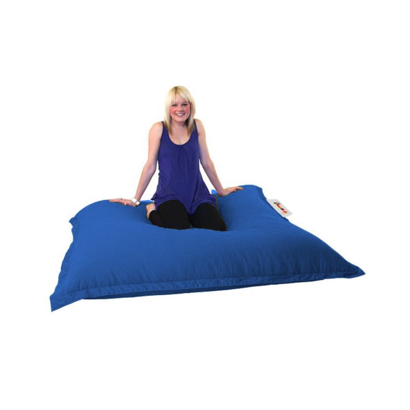 Atelier del Sofa Garden Bean Bag Cushion Pouf 100x100 - Blue Blue