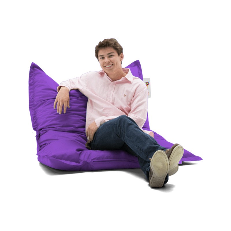 Atelier del Sofa Garden Bean Bag Cushion Pouf 100x100 - Purple Purple