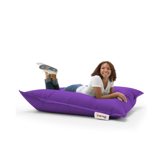 Atelier del Sofa Garden Bean Bag Cushion Pouf 100x100 - Purple Purple