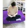 Atelier del Sofa Garden Bean Bag Cushion Pouf 100x100 - Purple Purple
