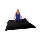 Atelier del Sofa Garden Bean Bag Cushion Pouf 100x100 - Black Black
