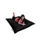 Atelier del Sofa Garden Bean Bag Cushion Pouf 100x100 - Black Black