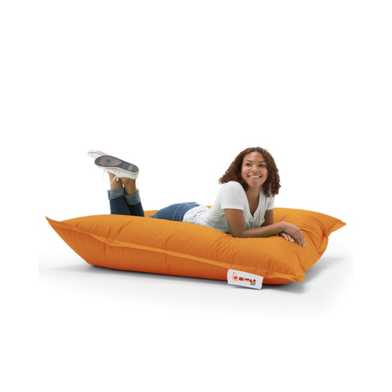 Atelier del Sofa Garden Bean Bag Cushion Pouf 100x100 - Orange Orange