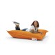 Atelier del Sofa Garden Bean Bag Cushion Pouf 100x100 - Orange Orange