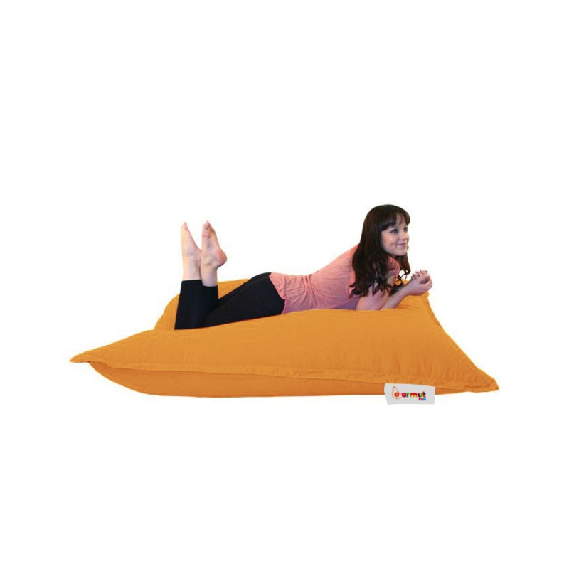 Atelier del Sofa Garden Bean Bag Cushion Pouf 100x100 - Orange Orange