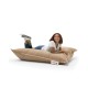 Atelier del Sofa Garden Bean Bag Cushion Pouf 100x100 - Mink Mink