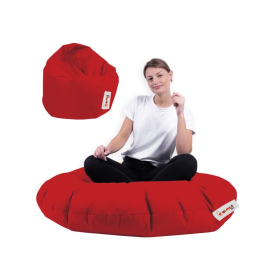Atelier del Sofa Garden Bean Bag Iyzi 100 Cushion Pouf - Red Red