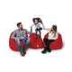 Atelier del Sofa Garden Bean Bag Iyzi 100 Cushion Pouf - Red Red
