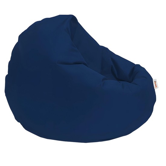 Garden Bean Bag Iyzi 100 Cushion Pouf - Dark Blue Dark Blue Atelier del Sofa Garden Bean Bag Iyzi 100 Cushion Pouf - Dark Blue Dark Blue