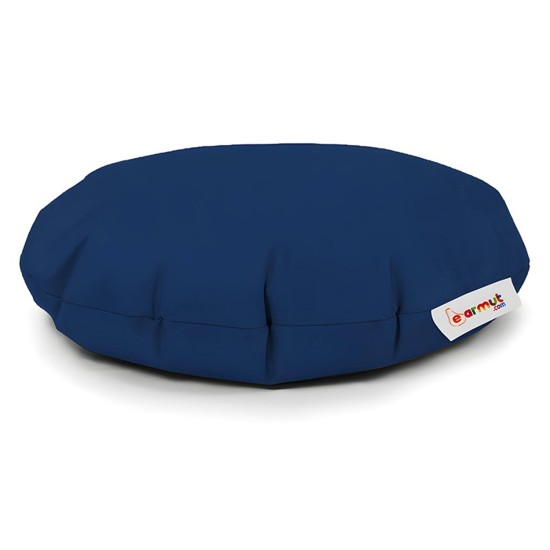 Garden Bean Bag Iyzi 100 Cushion Pouf - Dark Blue Dark Blue Atelier del Sofa Garden Bean Bag Iyzi 100 Cushion Pouf - Dark Blue Dark Blue