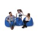 Atelier del Sofa Garden Bean Bag Iyzi 100 Cushion Pouf - Blue Blue