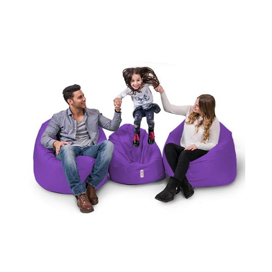 Atelier del Sofa Garden Bean Bag Iyzi 100 Cushion Pouf - Purple Purple