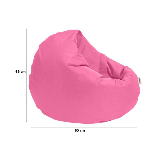 Garden Bean Bag Iyzi 100 Cushion Pouf - Pink Pink Atelier del Sofa Garden Bean Bag Iyzi 100 Cushion Pouf - Pink Pink