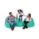 Garden Bean Bag Iyzi 100 Cushion Pouf - Turquoise Turquoise Atelier del Sofa Garden Bean Bag Iyzi 100 Cushion Pouf - Turquoise Turquoise