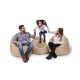 Atelier del Sofa Garden Bean Bag Iyzi 100 Cushion Pouf - Mink Mink