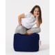 Garden Pouffe Square Pouf - Dark Blue Dark Blue