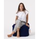 Garden Pouffe Square Pouf - Dark Blue Dark Blue