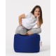 Garden Pouffe Square Pouf - Blue Blue Garden Pouffe Square Pouf - Blue Blue