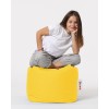 Garden Pouffe Square Pouf - Yellow Yellow
