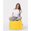 Garden Pouffe Square Pouf - Yellow Yellow