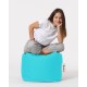 Garden Pouffe Square Pouf - Turquoise Turquoise