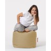 Garden Pouffe Square Pouf - Mink Mink