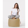 Garden Pouffe Square Pouf - Mink Mink