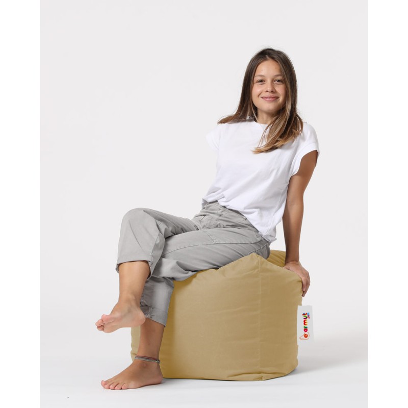 Garden Pouffe Square Pouf - Mink Mink