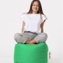 Garden Pouffe Square Pouf - Green Green