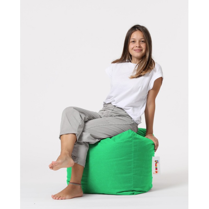 Garden Pouffe Square Pouf - Green Green
