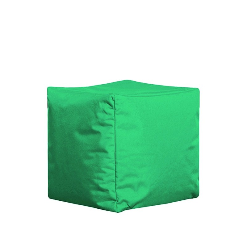 Garden Pouffe Square Pouf - Green Green