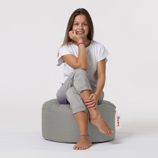 Garden Pouffe Round Pouf - Fume Fume