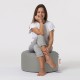 Garden Pouffe Round Pouf - Fume Fume